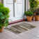 Malchow Flatweave Washable Striped Indoor / Outdoor Rug