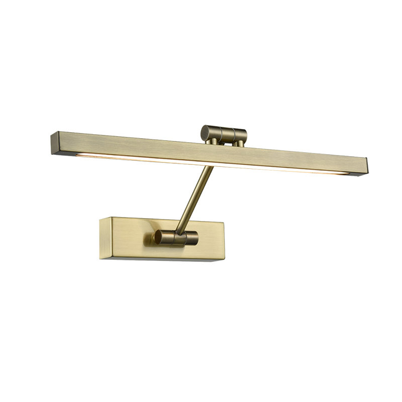 1 -Light Hardwired LED Wall Mounted Picture Light, Bronze