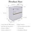 Ensemble de meuble-lavabo simple 36 po avec lavabo intégré en résine 36 po Modern-556634142