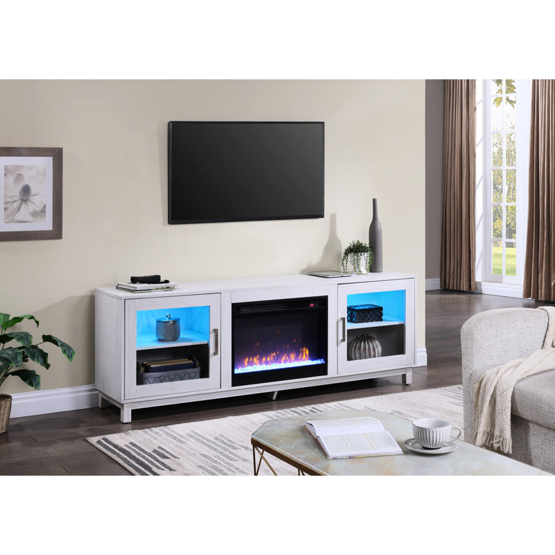 Console avec foyer 70 po Summit