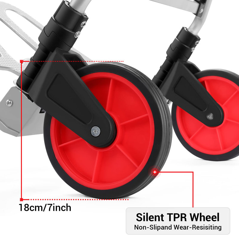 265 lb Chariot à main capacité pliable