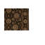 Tapis oriental en laine noué à la main noir / olive / brun Manchuria