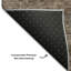 Tapis géométrique de qualité supérieure lavable à la machine Kent AMF1165-1834603976