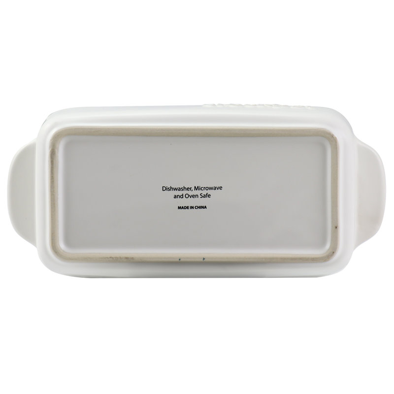 Plat de cuisson rectangulaire en grès Crock-pot