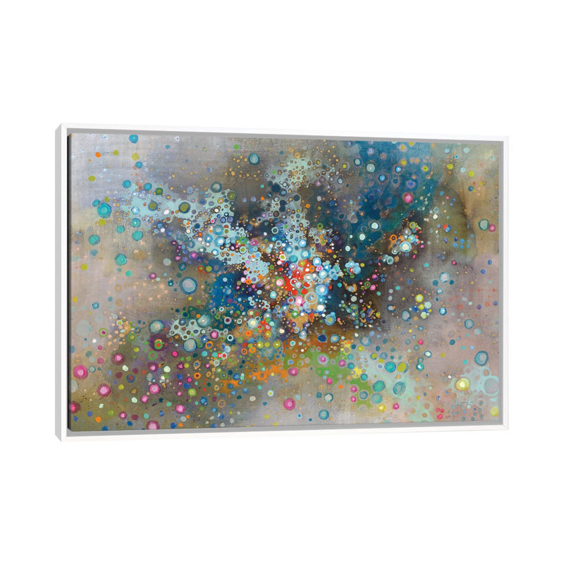 « Andromeda » par Danhui nai, reproduction d’art, Pas de tapis, H 26 po x l 40 po x 1,5 po, Toile blanche encadrée