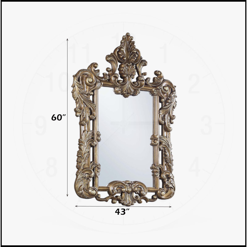 Constantine Brown & Gold Finish Mirror (Mirror Only)