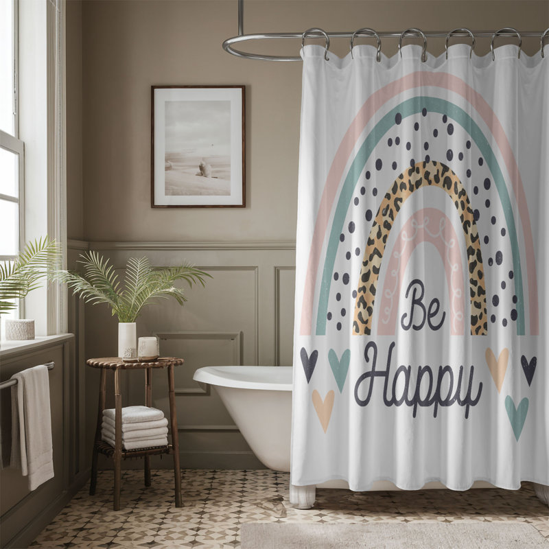 Rideau de douche 1 pièce Boho Dream, H 74 po x l 40 po