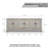 87'' Sideboard