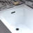 Vine 60 x 30 Inch Acrylic Alcove Soaking Tub, Left-Hand Drain & Overflow, 5 Finish Options-95752046