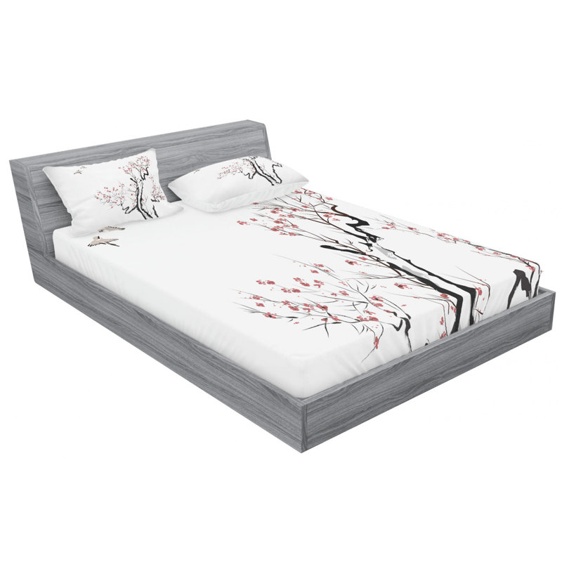 Microfiber Sheet Set, Full Sheet Set with Fitted Sheet