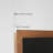 MT Displays No Fiberboard Wall Wood Chalkboard-70181335