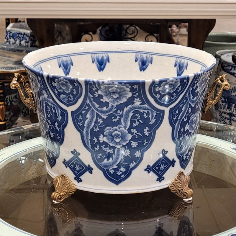 Pot de fleurs en céramique fait à la main