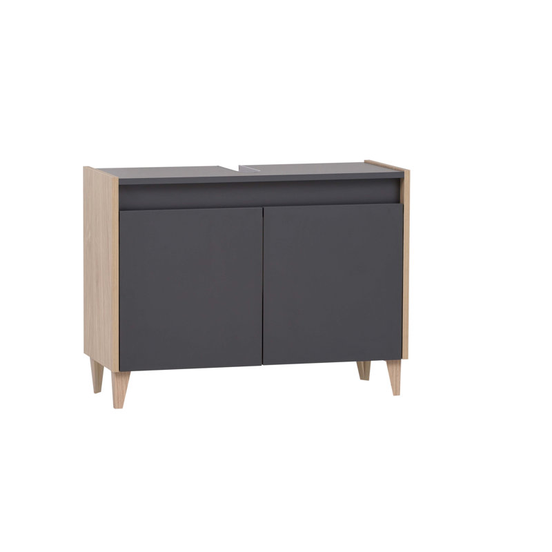 Calvin-Leigh Freestanding Bathroom Storage Cabinet, Anthracite