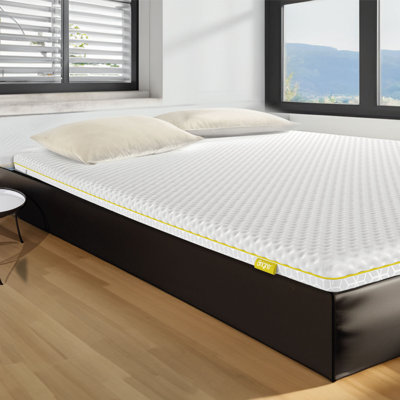 Brightr Aurora 2 In 1 Memory Foam Mattress Topper Medium Firm