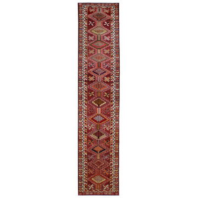Herki One-of-a-Kind 3' X 13'11" Area Rug