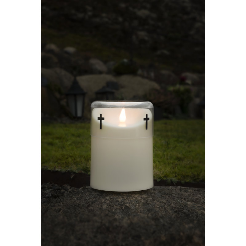Unscented Flameless Pillar Candle