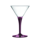 Polycarbonate Martini Glass - 12 Pieces - Olivine