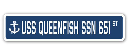 Plaque de rue en plastique robuste 65 po x 24 po Queenfish