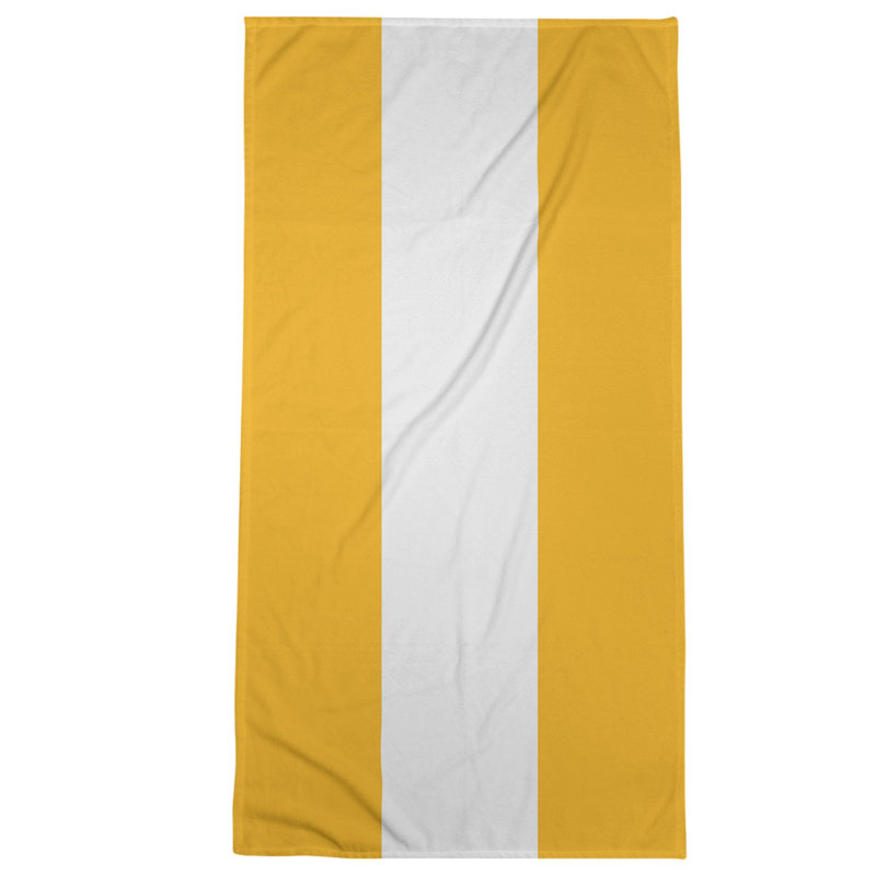 Microfiber Bath Towel, Tennessee Red Football Gold/White