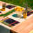 Polyester Abstract Rectangle Placemat