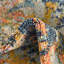 Tapis abstrait orange / bleu Octagon-86624588