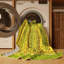 Tapis abstraits jaunes lavables à la machine 539-841227256
