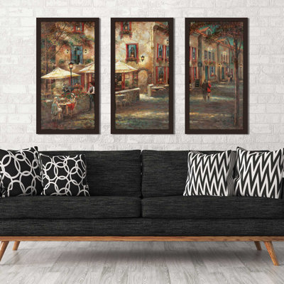 " Courtyard Cafe " 3 - Pieces
