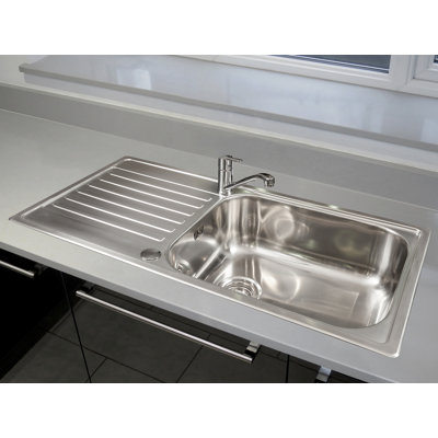 100cm x 50cm Inset Kitchen Sink