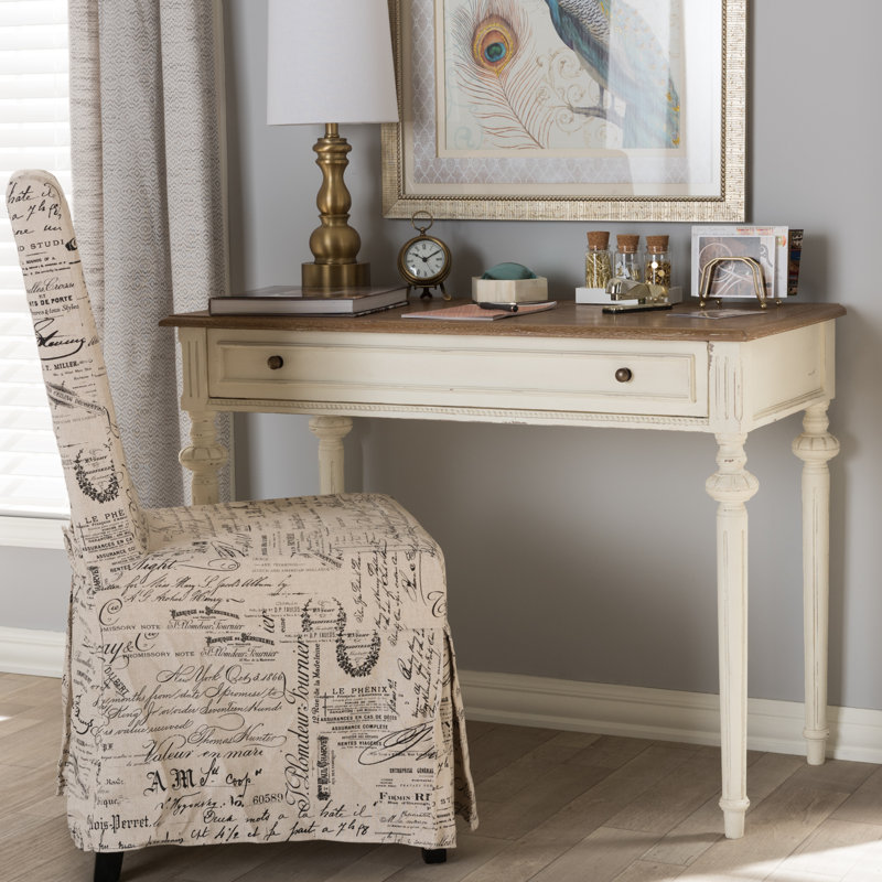 Arabella Solid and Manufactured Wood Writing Desk, 30.23'' H X 39.24'' W X 19.51'' D