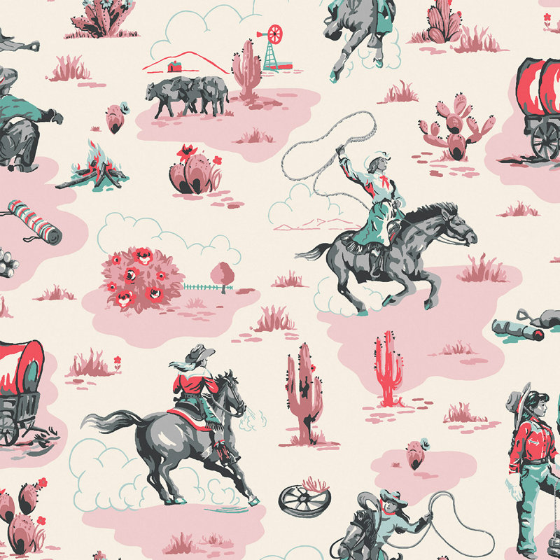 Cath Kidston Cowgirls Pink, Pink