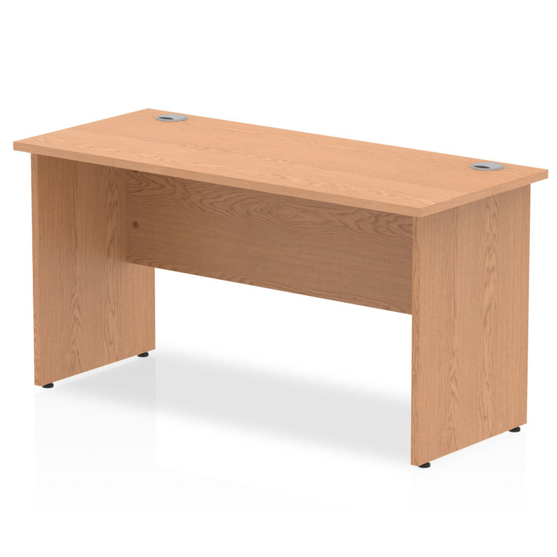 Impulse Computer Desk, 73cm H x 140cm W x 60cm D, Oak, Oak