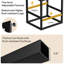 Modern Edge, Cozy Feel: tabourets de bar rembourrés en similicuir pour chaque maison-37728312