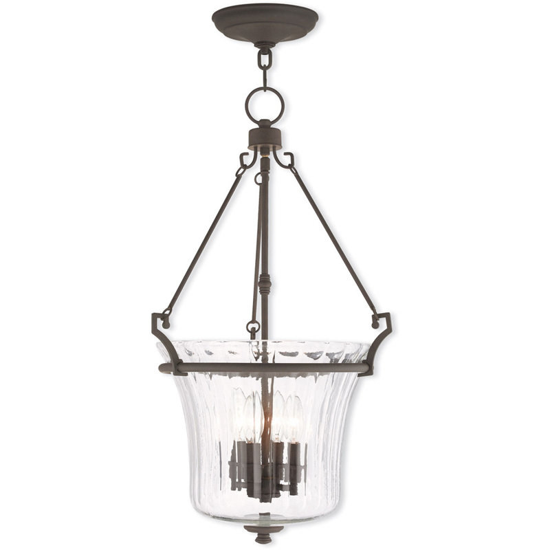 Luminaire suspendu urne 2 lumières Arloh