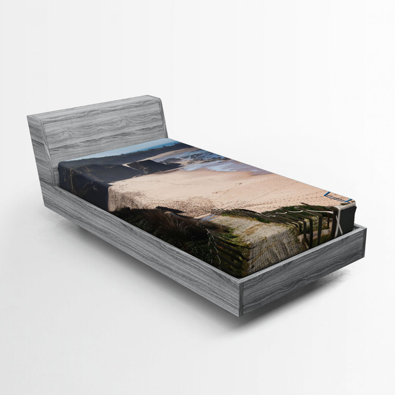 Microfiber Fitted Sheet, Twin Fitted Sheet