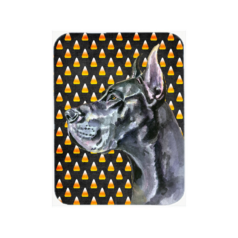 Planche à découper en verre caroline Halloween Candy Corn
