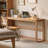 Burlywood Rectangular Solid Wood + Metal desk-1120530319