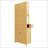 72-Foot-Tall, Double-Door Bamboo High-Capacity Storage Cabinet For Main Living Spaces With Natural Charm And Ample Storage