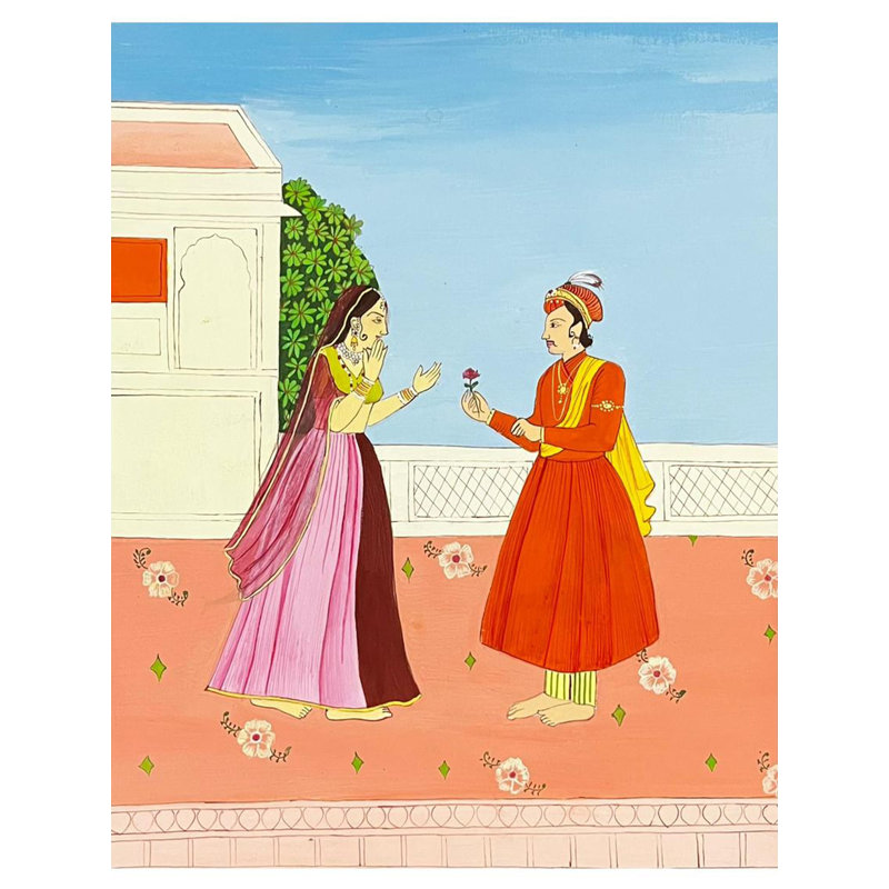 La proposition | Couleur d'affiche sur papier | Par Nishtha Jain