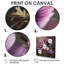 Gros plan d'une fleur d'anémone rose - art mural floral-982523471-982523470