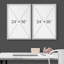 Mid Century Modern Boho Bauhaus Solar Sun Abstract Art Decor Framed On Canvas 2 Pieces Print-71660217-71660215