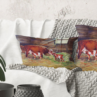 Animal Print Throw Pillow