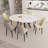 47-63" Expandable Circular Dining Tables