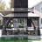 Aluminum Permanent Patio Gazebo with Double Roof-115801580