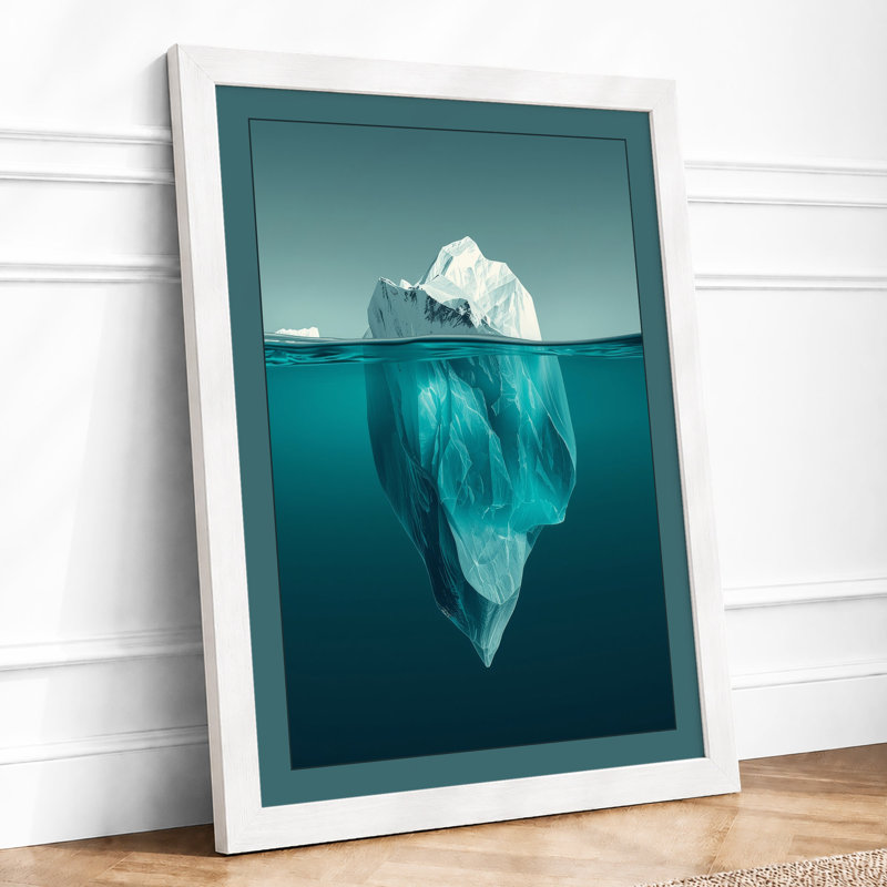 Submerged Depths Coastal - Print, A4 - 29.7 x 21.0 cm, White