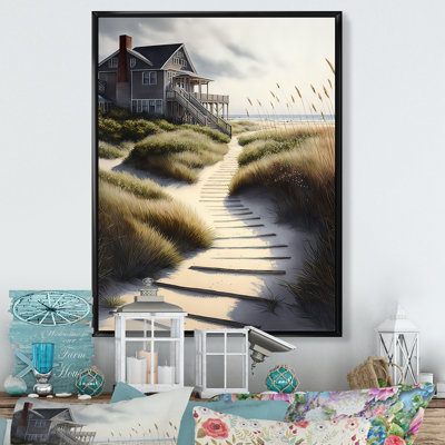 Path to Beach House IV - reproduction sur toile