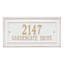Gardengate Personalized Grande 2-Line Wall Address Plaque-344712067-344712064