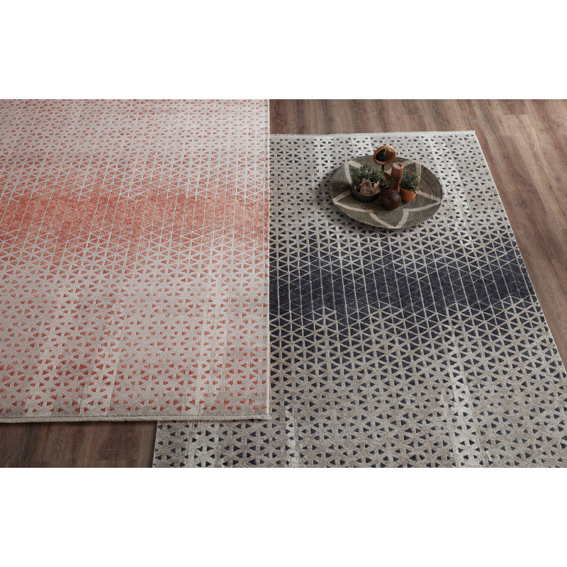 Canipe Synthetic Geometric Indoor Rug