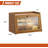 Bread Box For Kitchen Countertop Large Bread Box Farmhouse Bread Container Bread Storage With Window Bread Holder,Coffee