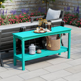Armentha Rectangular 16.65'' L x 55'' W Outdoor Buffet & Console Table