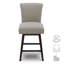Tabouret de comptoir pivotant 26 po Elora-1484244018